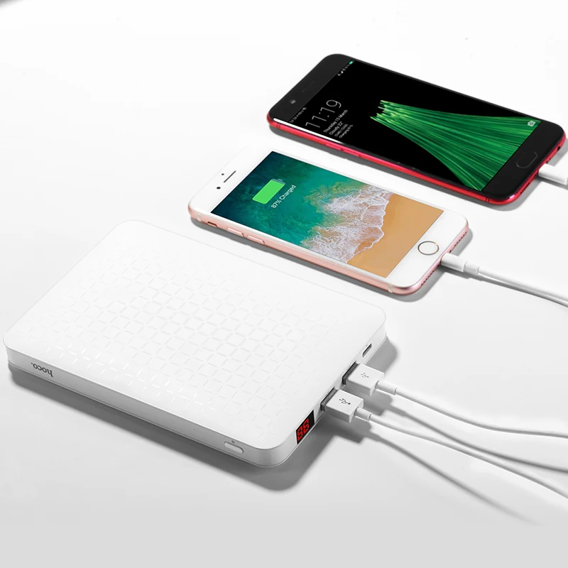 Wholesale Products China HOCO J29B Powerbank 20000mAh Disposable Power Bank For Xiaomi mi 9 Power Phone Battery - ANKUX.COM
