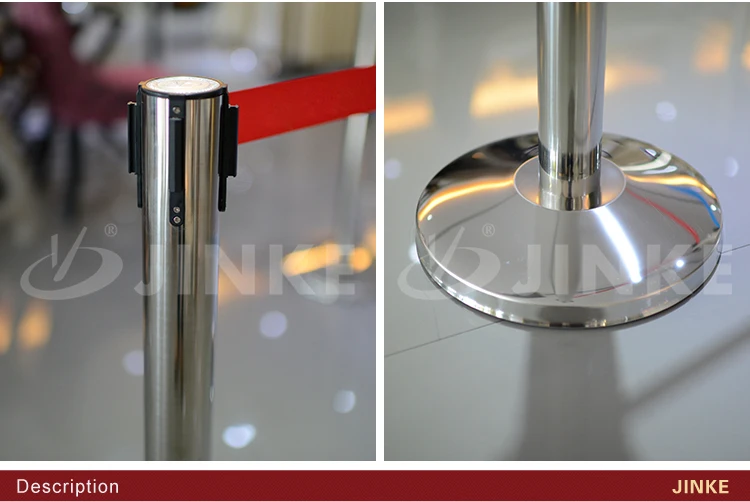 custom retractable belt barriers, cheap stanchion set, stanchion