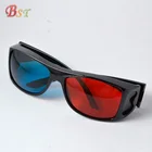 High quality factory price plastic anaglyphic red cyan red blue 3d glasses