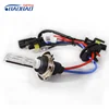 Twin lamps H7 6000k xenon head lamp HID conversion kit headlight for Peugeot 206