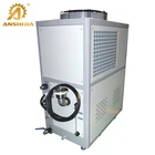 Air Cooled Water Cooler Industrial Water Chiller High Efficiency 1hp 2ton Free Cooling Air Cooled Water Cooler Chiller