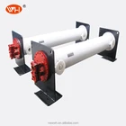 sea water titanium evaporator, sea water shell & tube heat exchanger, saltwater titanium tube evaporator