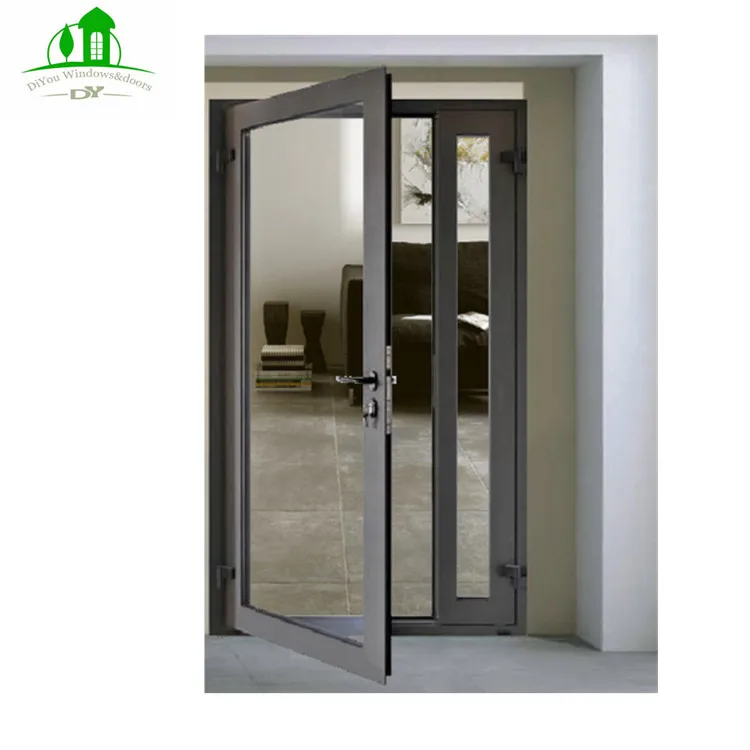 Fashionable Casting Aluminum Frame Soundproof Glass Casement Doors Buy Casting Aluminum Doors Soundproof Glass Door Aluminum Frame Glass Door