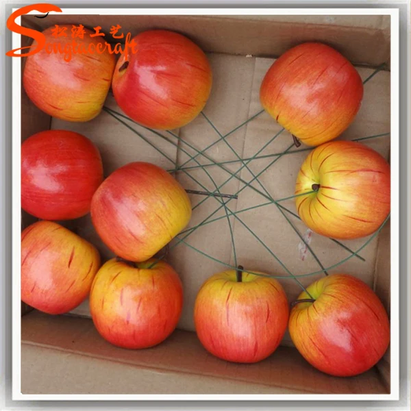Indoor Decorative Fake Apple Tree Large Plastic Apples For Sale Home
