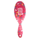 High quality customized hair comb brush, anti-static comb plastic hair