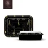 Rectangle sushi box take away rectangle sushi box food grade square sushi box