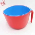High quality double layer plastic vegetable washing bowl salad mix bowl