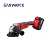 Ningbo fast charge split motor 18V li-ion battery powered rechargeable cordless angle grinder