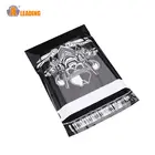 OEM Custom Holographic Clothes Dhl Logo Printed Clothing Poly Biodegradable Free Plastic Shipping Bag