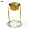 Luxury custom color metal flower pot supports lowes plant stands holder