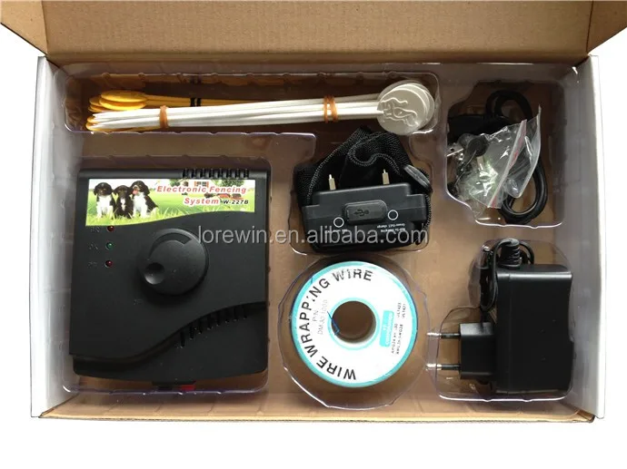 Lorewin W-227Bで地面トップ定格電気犬のフェンス仕入れ・メーカー・工場