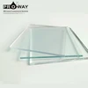 Transparent Shower Tempered Glass Ultra White Glass Curved/Flat 4mm 5mm Mistlite Glass