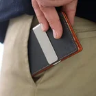 Money Wallet Money Wallet Napa Leather RFID Blocking Money Clip Wallet Minimalist Mens Buy Credit Card Holder Wallet