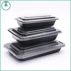 Single-cell lunch boxes Takeaway Plastic Food Container divided Clear Plastic meal box Single-cell lunch boxes