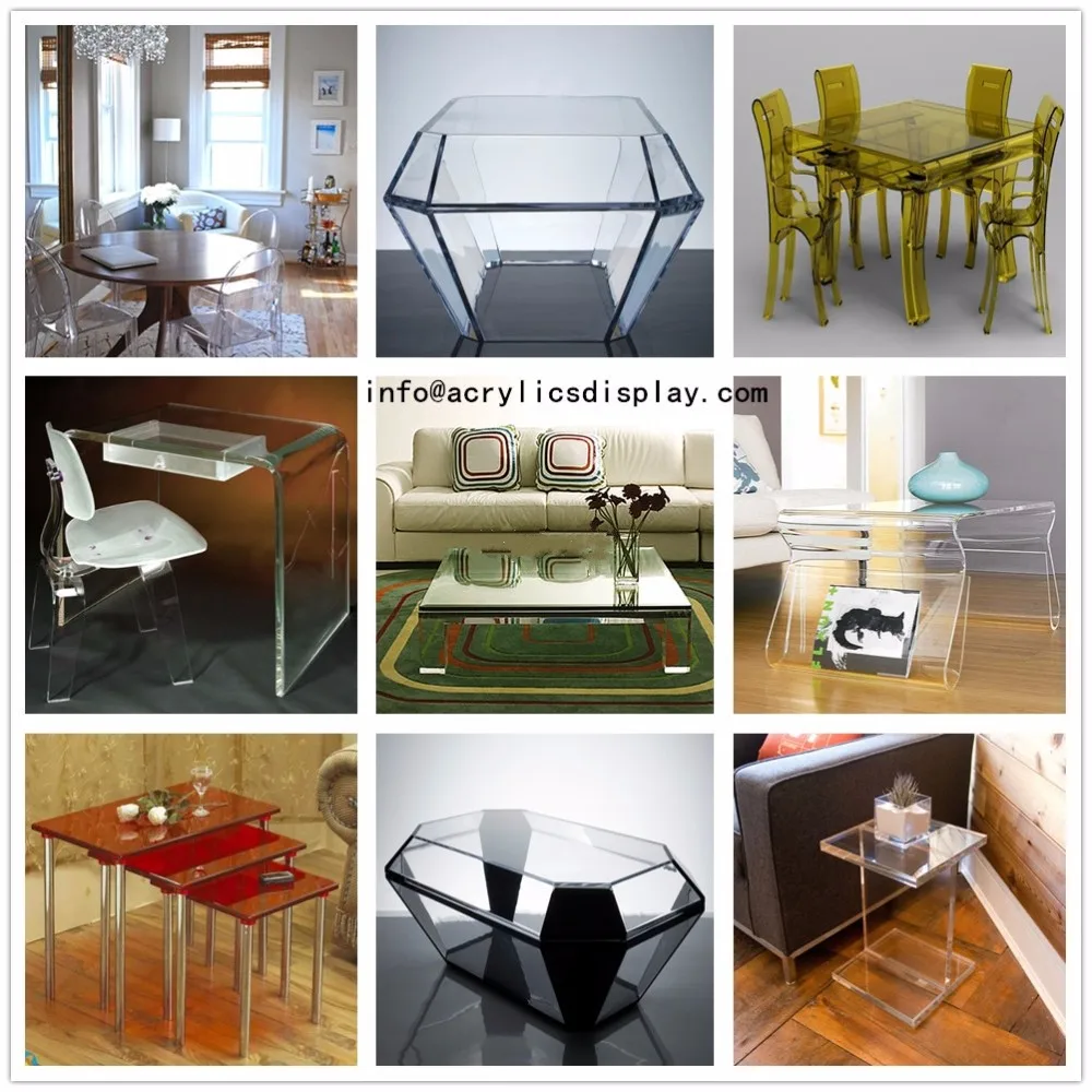 Bottom price special prefab home acrylic tables