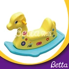 kindergarten equipment colorful cartoon style PE material safety kids ride on animal