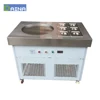 snack making machines/ Easy wash cooling faster roll flat pan Thailand Rolled Fry Ice Cream Machine