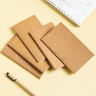 Soft cover A5 size notebook pocket book printing logo hot foil 142x208mm sewing binding or saddle stitching