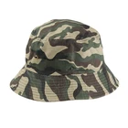 Wholesale Cheap Custom Printed Camo Bucket Hat With custom Logo Safari Fishing Bucket Cap