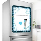 OEM Magnetic Dry Erasable Whiteboard Monthly Weekly Planner Message Notice Board Fridge Magnet for Home Decoration