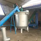工場直接販売ペットホット洗浄タンク/プラスチックボトルフレークホット洗濯タンク/ペットフレーク洗濯機