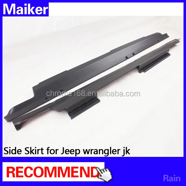 side skirts auto accessories for jeep wrangler 4 doors/2 Doors from maiker