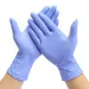 Ice Blue Color Disposable medical nitrile glove / Latex free Examination non sterile Cooking Gloves