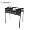 camping cooker Two Burner Propane High Pressure free stand gas stove