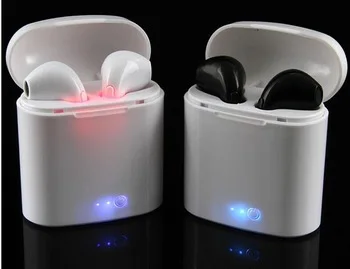2018 Best price In-ear Earbuds Twins Double true wireless blueto Pair Earphone Afans Blue Tooth I7 TWS, i8 TWS with charging box - ANKUX.COM