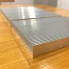 W90*H15mm 9015 LED Heatsink Anodized Flexible Aluminum Extrusion Profile Heatsink For Electronic