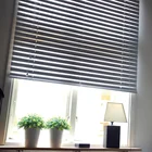 Beautiful window cordless dual venetian blinds office window PVC blinds