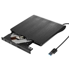 External DVD/CD Drives Portable CD DVD +/-RW Optical Drive Burner High Speed Data Transfer USB 3.0 Compatible with PC Desktop