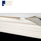 Big Sheets Odorless New Fashion White Board Paper For Booking Binding