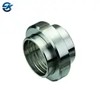 Sanitary Stainless Steel SUS304/SUS316L SMS Union with expanded liner