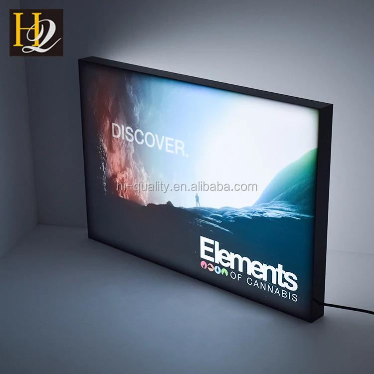 wall mounted light box