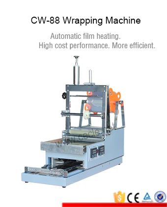CW-88 paper perfume box cellophane wrapper