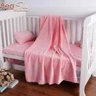 Wholesale cozy soft gift flannel embossed blanket and pillow baby bedding set