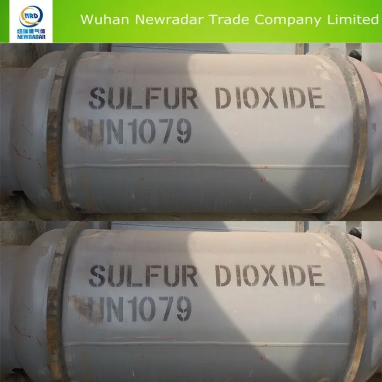 for an air pollutant sulfur dioxide agent , 99.9% so2 gas