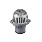 Cast Iron roof drain with alumimum dome / Ductile iron dome