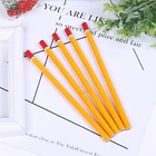 high quality standard school children HB lead wood pencil, number 2 pencils