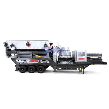 SBM Hot sale mobile crushing & screening plant