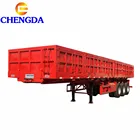 SINO Truck Low price Hydraulic Mine Side Tipping Dump Semi Trailer