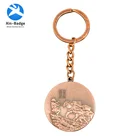 China cheap made high end metal keychain custom plain metal keyrings wholesale metal keychain craft