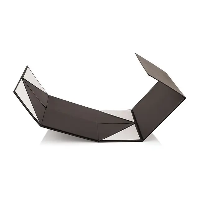 cardboard book shape magnetic packaging folding paper gift box