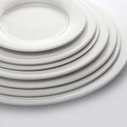 Chinaware Dinner Plate Hotel, Hotel Quality Ceramic Plate, Wholesale Dinnerware Used Restaurant Plates