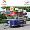 Popular Using Vegetable Nut Mobile Roasting Cooking Selling Food Kiosk Cart