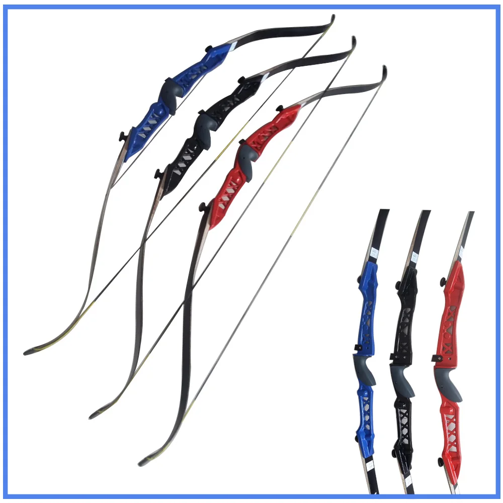Factory Price Archery Aluminum Recurve Bow 1630lbs Takedown Target Bow With Screw Up Limbs
