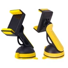 Universal Rotatable Plastic Car Phone Holder Dashboard Cell Phone Mount Clip Mobile Holder For Car Windscreen