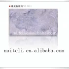 NAITELI acrylic solid surface pearl white faux stone wall sheets
