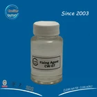 Dyeing with non-formaldehyde fixing agent / Anionic trash catcher